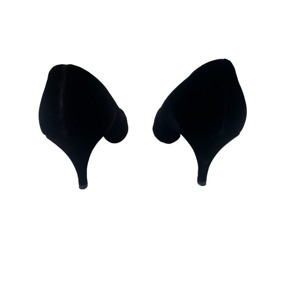 Colorful by Cin Cin Women’s 8.5 B Black Velvet 3” Heels Pumps Elegant  Heels - Picture 4 of 11